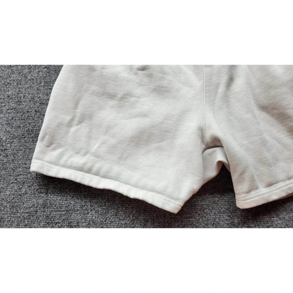 Essentials Fear Of God Shorts Men's Size Small White Cotton Blend Drawstring EUC